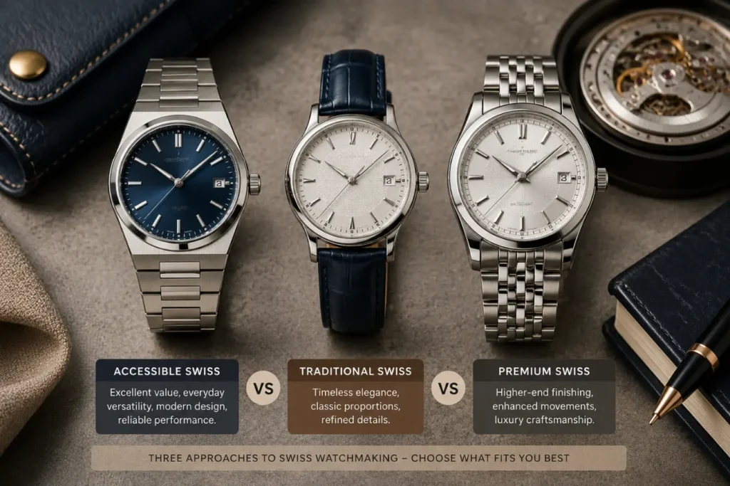 Tissot Watches Women vs Other Swiss Watches