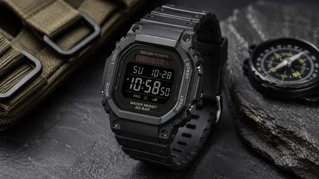 Digital Watches for Men: Best Solar Pick