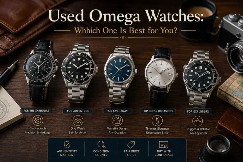 Used Omega Watches: Which One Is Best for You?