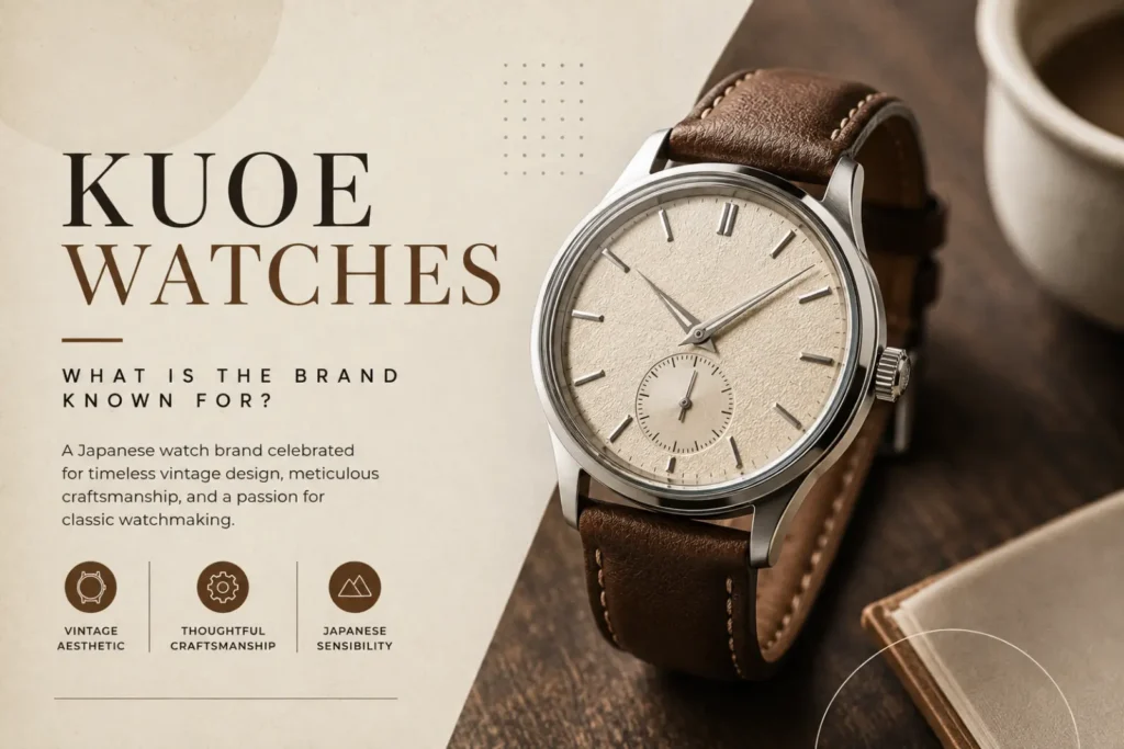 KUOE Watches: What Is the Brand Known For?