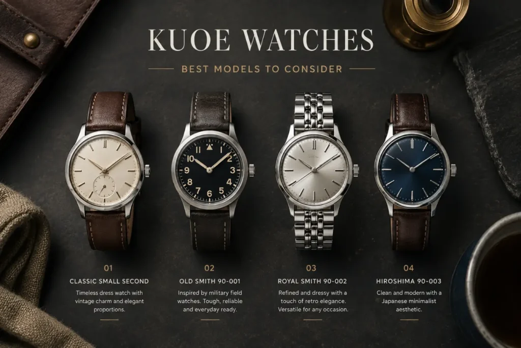 KUOE Watches: Best Models to Consider