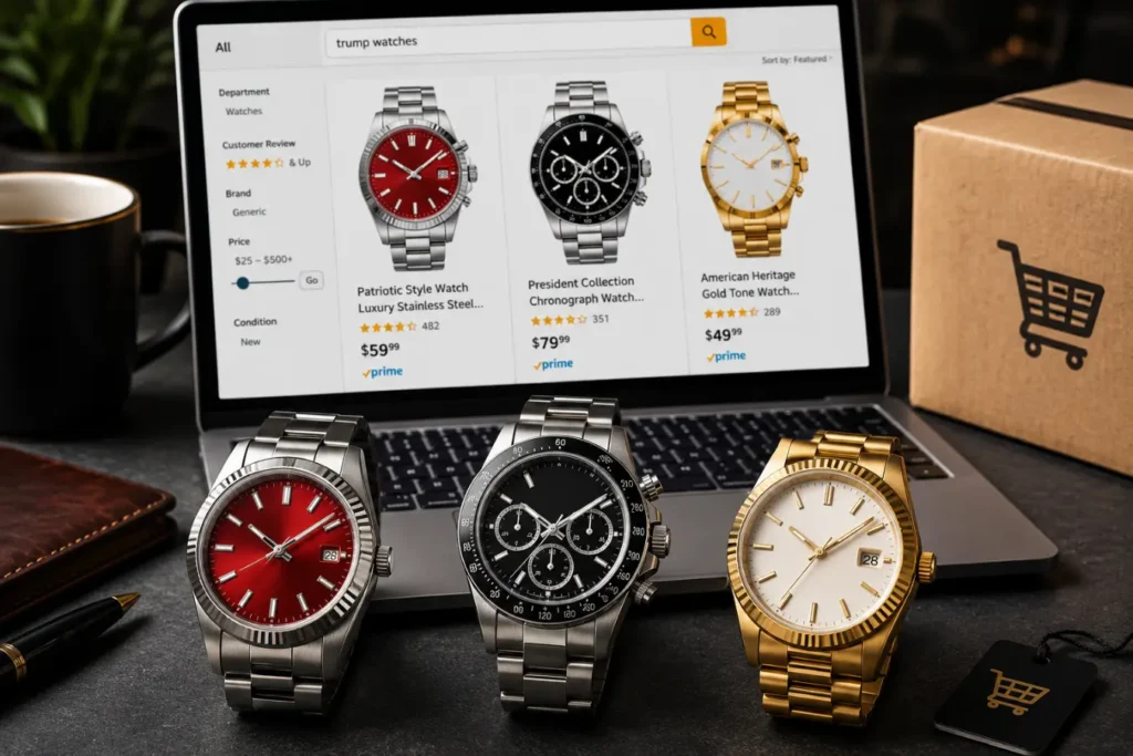 Trump watches on Amazon: What You May Actually Find