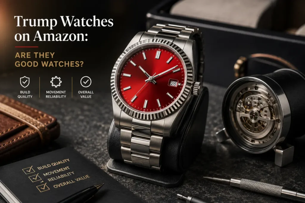 Trump watches on Amazon: Are They Good Watches?