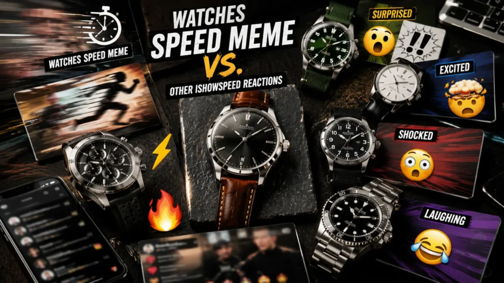 Watches Speed Meme vs. Other IShowSpeed Reactions