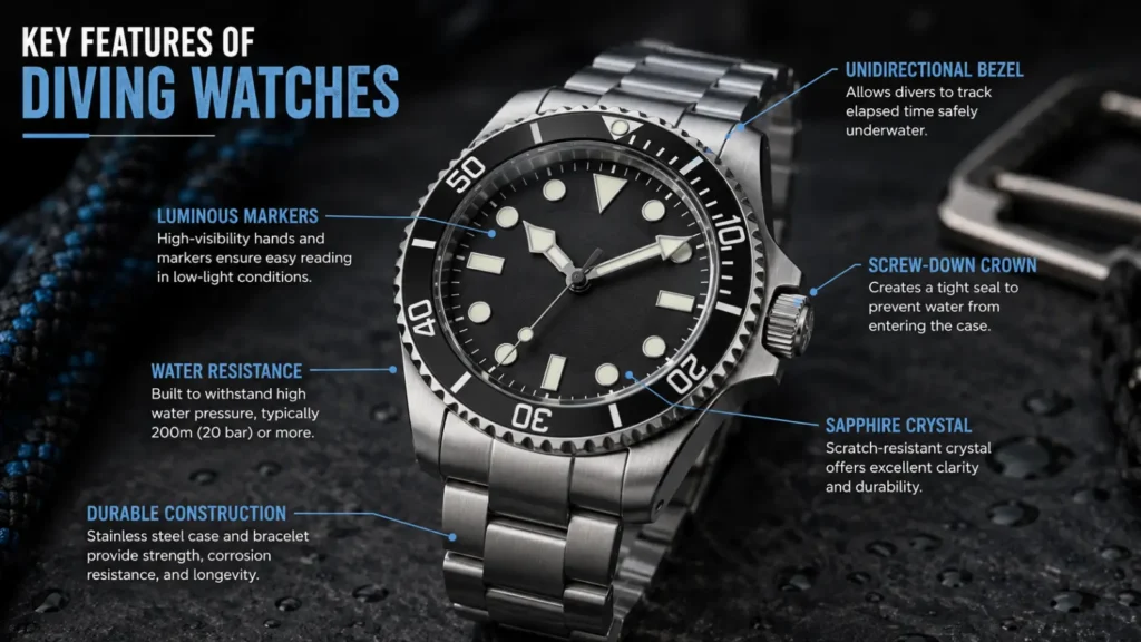Key Features of Diving Watches