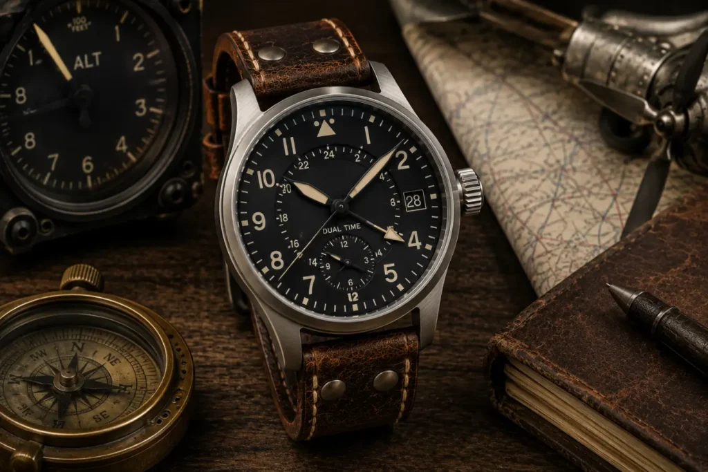 AVI-8 Watches: Hawker Hurricane McKellar Dual Time