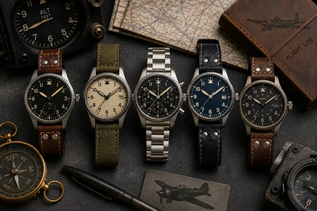 AVI-8 Watches vs Other Affordable Pilot Watches