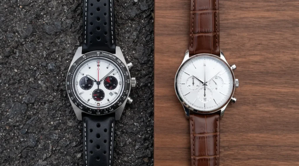 Racing Watch vs. Traditional Chronograph What's the Difference