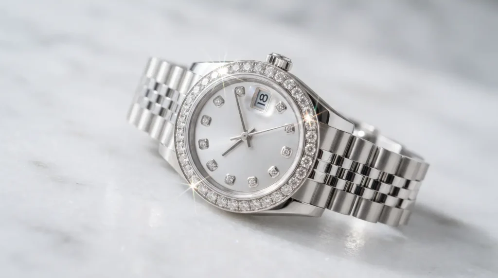 Diamond-Set Rolex Lady-Datejust