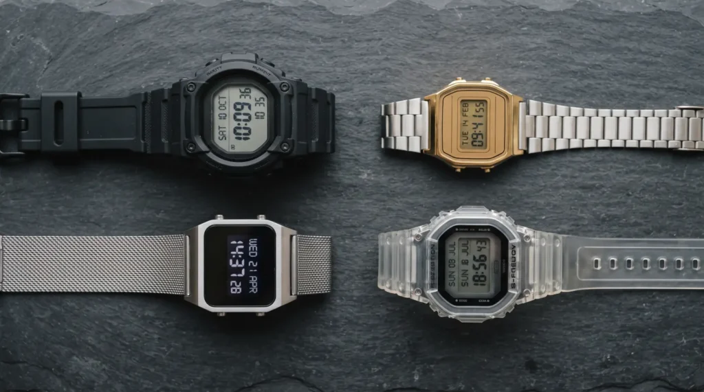 Digital Watch Comparison