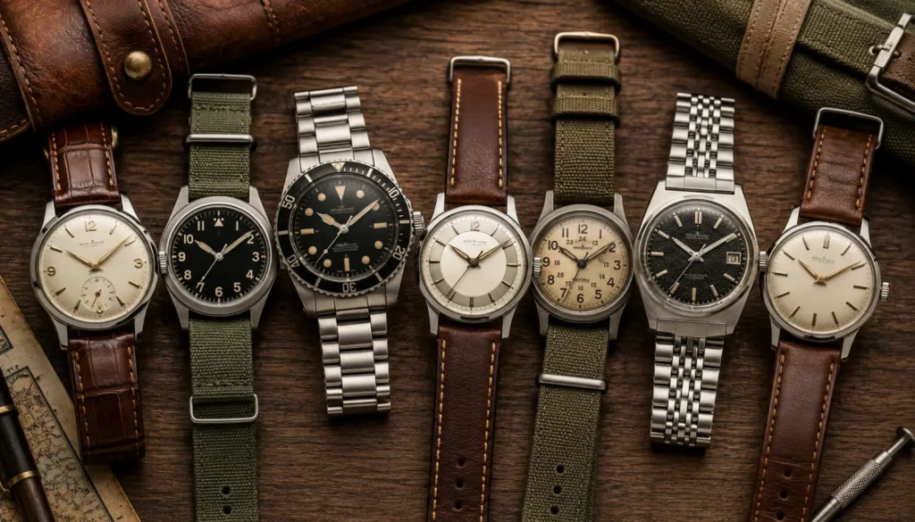 Vintage Watches for Men: 7 Timeless Picks