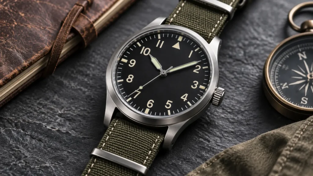 Nezumi Watches Best Corbeau Field Watch